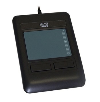 Adesso ATP-400UB - Browser Cat, 2 Button USB Touchpad for PC and Mac,Black