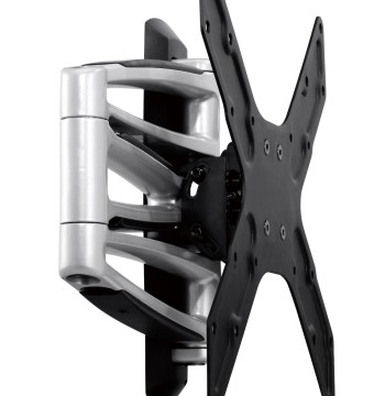 Atdec TH-2050-VFM Swing Articulated Arm Mount with 100x100/400x400mm VESA Support for Displays up to 77-Pound, Silver