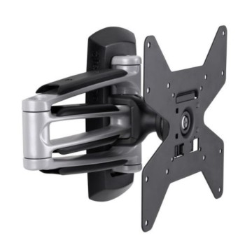 ATDEC TH-1040-VFM Full Motion Wall Mount with Full Range Smooth Glide Motion and 100x100/200x100/200x200 VESA Support, Silver