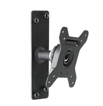 Atdec SD-WD Direct Wall Mount with Security Screw and 75x75/100x100mm VESA Support for Displays up to 55.1-Pound, Black
