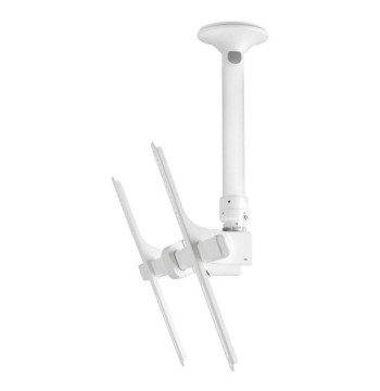 Atdec TH-3070-CTLW Ceiling Mount with Long Drop Length for Displays up to 143-Pound, 74.8-Inch, White