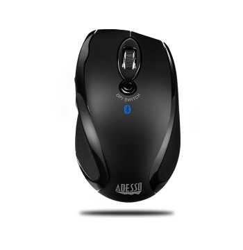 Adesso iMouse S200B Bluetooth Ergo Mini Mouse - Wireless with Adjustable DPI and Ergonomic Design