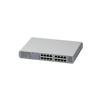 Allied Telesis AT-S910/16-10 Switch - 16 Ports - Unmanaged, Gray
