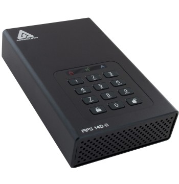 Apricorn 10TB Aegis Padlock DT 256-Bit Encrypted USB 3.0 Hard Drive (ADT-3PL256-10TB)
