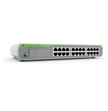 Allied Telesis Unmanaged Fast Ethernet Switch with 24 X 10/100TX Ports and an Internal PSU (AT-FS710/24-10)