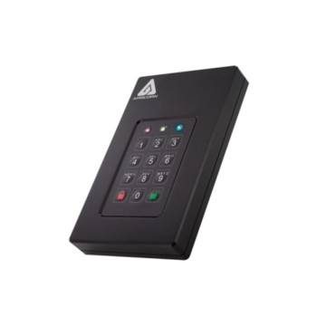 Apricorn 4TB Aegis Fortress L3 - FIPS Validated, SSD USB 3.0 Hardware Encrypted Portable Drive