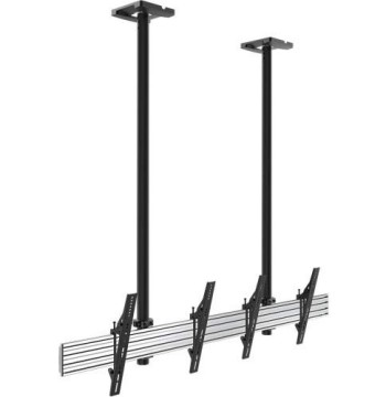 Atdec 2x1 Ceiling menu Board Mount (68.9 Rail, 59.05 Pole), Tilting Angle - 55 Screen Support -