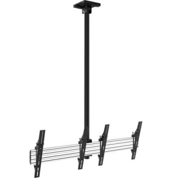 Atdec Ceiling Mount for Flat Panel Display - 60 Screen Support - 110 lb Load Capacity - Black