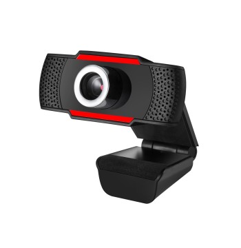 ADESSO CyberTrack H3 Webcam 1.3 Megapixel 30 fps USB 20 1280x720 Video CMOS Sensor Manual-Focus Microphone for PC & Laptop, Black