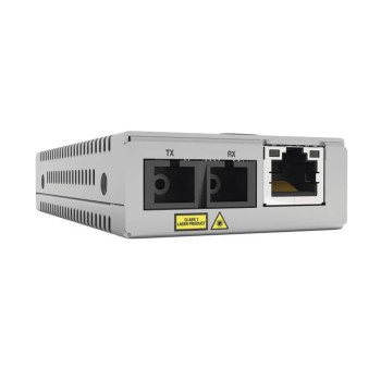 Allied Telesis - AT-MMC200/ST-960 - Allied Telesis MMC200/ST Transceiver/Media Converter - 1 x Network (RJ-45) - 1 x ST Ports - Multi-mode - Fast Ethernet - 10/100Base-TX, 100Base-FX - Wall Mountable,