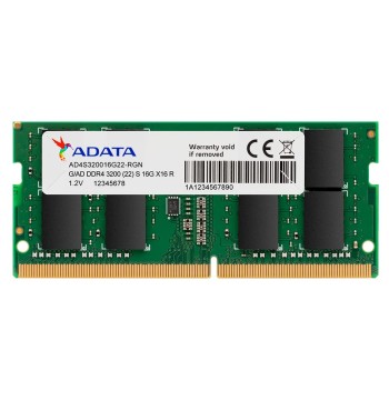 ADATA Premier 8GB (1x8GB) DDR4 3200MHz CL22 PC4-25600 260-Pin SODIMM Memory RAM Single Pack(AD4S32008G22-SGN)