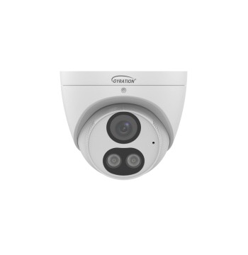 Adesso Gyration CyberView 510T 5MP Full Color Turret Security Camera with Smart Intrusion Detection 120dB True WDR Built-in Mic IP67 Waterproof Ultra 265 Video Compression 30m IR Night Vision