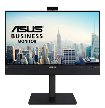 ASUS 24” 1080P Video Conferencing Monitor (BE24ECSNK) - Full HD, IPS, Built-in Adjustable 2MP Webcam, AI Noise-canceling Mic, Eye Care, USB-C Docking, RJ45, Height Adjustable, HDMI, Zoom Certified