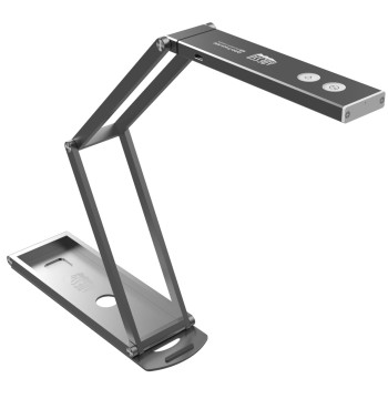 Adesso 4K Ultra HD 8MP USB Document Camera & Webcam with Built-in Microphone, LED Light, Autofocus, Multi-Jointed Design, Folding for Live Demo, Web Conferencing, Distance Learning, Remote Teaching