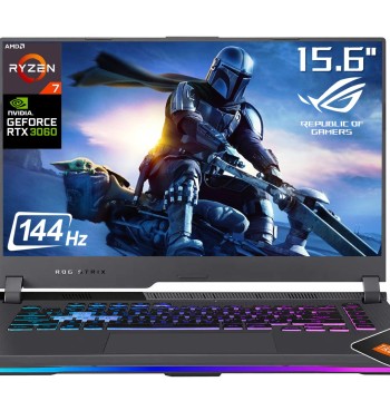 Asus 15.6'' ROG Strix G15 Laptop, 15.6'' FHD 144Hz, AMD Ryzen 7 4800H - GeForce RTX 3060, Win 11 Home, with Mouse Pad (64GB RAM | 4TB PCIe SSD)