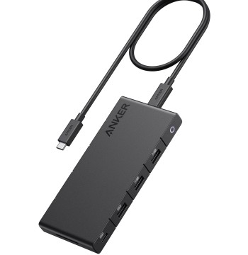 Anker USB C Hub (10-in-1), Dual Monitor with 4K HDMI, Max 100W Power Delivery, Dual 4K HDMI Ports, 4 USB-A/USB-C Data Ports, Ethernet and SD Card Reader for Dell Laptop, ThinkPad, and More
