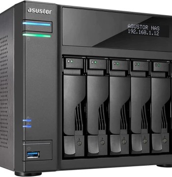 ASUSTOR LOCKERSTOR 6 GEN2 6-Bay 4 M.2 Slot DISKLESS NAS