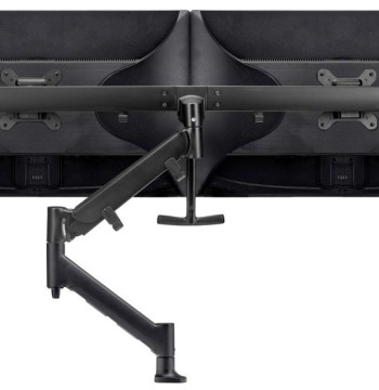 Atdec Desk Mount for Monitor - Black