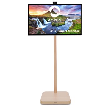 AOPEN by Acer 32S1U PRO 31.5" 4K UHD Touch Rollable Smart Device | Android System | Google Play Store Support | MPP 2.0 Pen Support | 8M Wireless Camera | WiFi 6 | Bluetooth | Height/Swivel/Tilt/Pivot