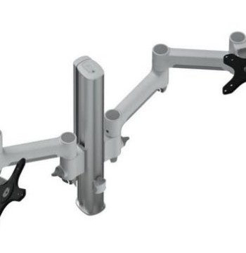 ATDEC MODULAR DUAL DISPLAY MOUNT FLAT SCREENS UP TO 26.5 LBS CURVED SCREENS UP