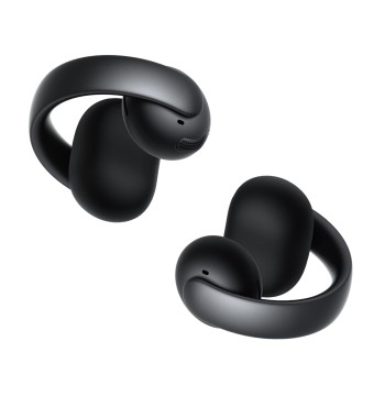 Soundcore AeroClip by Anker, Open-Ear Earbuds, Clip-On Headphones, Adaptive Comfort, Clear Calls with 4 Mics and AI, Stable Fit, 12mm Drivers for Powerful Bass, Hi-Res, Open-Ring Design