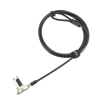Kensington Slim N17 2.0 Serialized Combination Laptop Lock for Wedge-Shaped Slots
