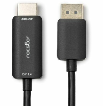 DisplayPort 1.4 to HDMI 2.0 Active Video Adapter Cable – 4K/60Hz -Black
