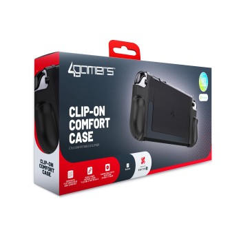 Switch 2 Accessory:  Case - 4Gamers ClipOn Comfort Case