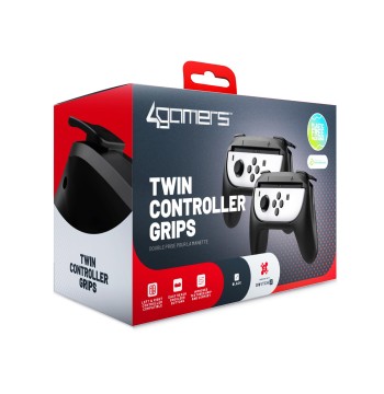 Switch 2 Accessory:  4Gamers Twin Controller Grip