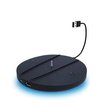 PlayStation 5 Accessory:  4Gamers Slim Vertical Stand for PlayStation 5