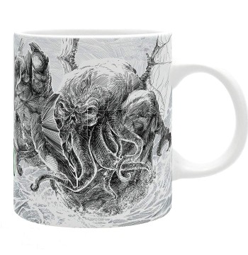 Cthulhu - Ceramic Mug - Cthulhu Attacks 16 oz.