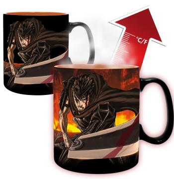 Berserk - Magic Mug - Guts & Traveling Party Heat Change Mug 16 Oz.