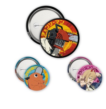 Chainsaw Man - Badge Pack - Denji Devil Pochita