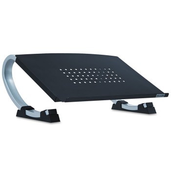 Allsop 30498 Redmond Adjustable View Curve Notebook Stand (Silver/ Black)