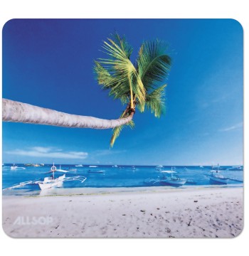 Allsop 31621 Naturesmart Mouse Pad - Outrigger Beach