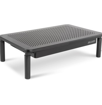Allsop 32545 Metal Art Tri-Level Adjustable Monitor Stand with Drawer