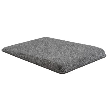 Allsop 32691 Premium Plush Angled Mouse Pad - Gray