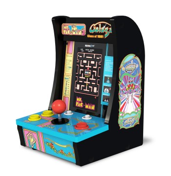 Arcade1Up Class of '81 Ms. Pac-Man/Galaga Countercade - 3 Games in 1