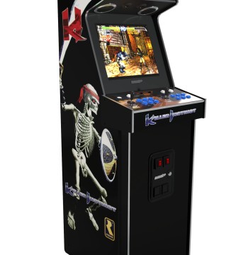Arcade1Up Killer Instint Pro Series Edition with Stool, Mat and Tin Sign