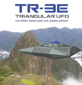 Atlantis - Non-Scale Model Kit - TR-3E Triangular UFO