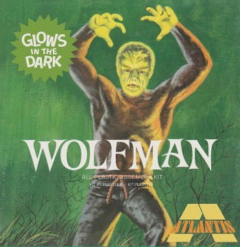 Aurora - 1:8 Scale Model Kit - Wolfman (Glow in the Dark)