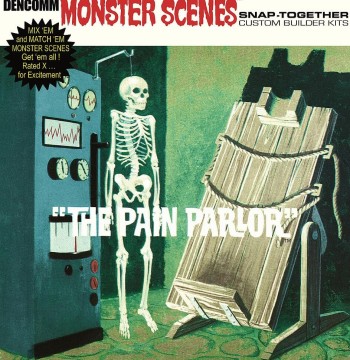 DENCOMM - Monster Scenes S1 - 1:13 Scale Model Kit - The Pain Parlor: 55th Anniversary Limited Edition