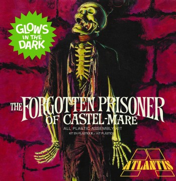 Aurora - 1:8 Scale Model Kit - The Forgotten Prisoner of Castel Mare Glow Edition
