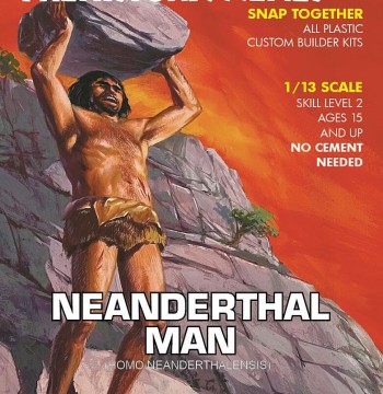 DENCOMM Prehistoric Scenes - Neanderthal Man - 55th Anniversary New Era Limited Edition 1/13 Scale Model Kit