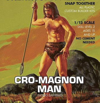 DENCOMM Prehistoric Scenes - Cro-Magnon Man - 55th Anniversary New Era Limited Edition 1/13 Scale Model Kit