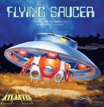 Aurora - 1:72 Scale Model Kit - Flying Saucer