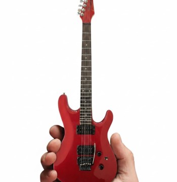 Axe Heaven Joe Satriani Signature Candy Apple Red Mini Guitar Replica Collectible JS-093