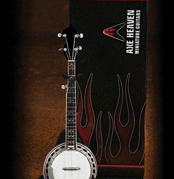 Axe Heaven Classic Banjo Mini Replica Collectible Rosewood Back BJ-001