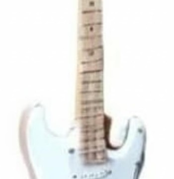 Axe Heaven Fender Stratocaster Olympic White Mini Guitar Replica Collectible FS-008