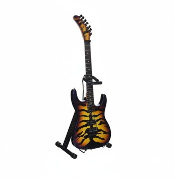 Axe Heaven Sunburst Tiger Min Guitar Replica Collectible GL-214